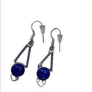 🌀Lapis 925 Sterling Silver Earrings🌀